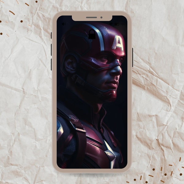 iPhone Wallpaper of MCU Captain America