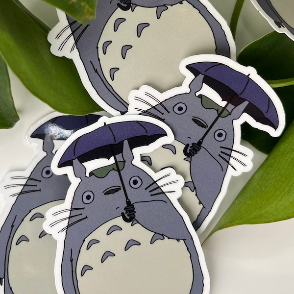 Totoro Sticker | My Neighbor Totoro Anime Movie | Studio Ghibli
