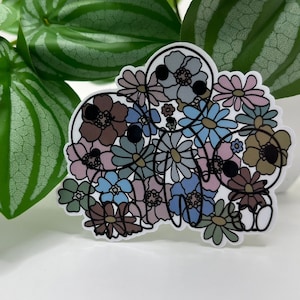 Kodama Floral Sticker | Princess Mononoke Sticker | Princess Mononoke Anime