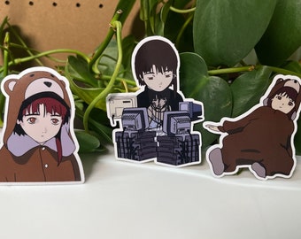Lain Sticker | Serial Experiments Lain Anime
