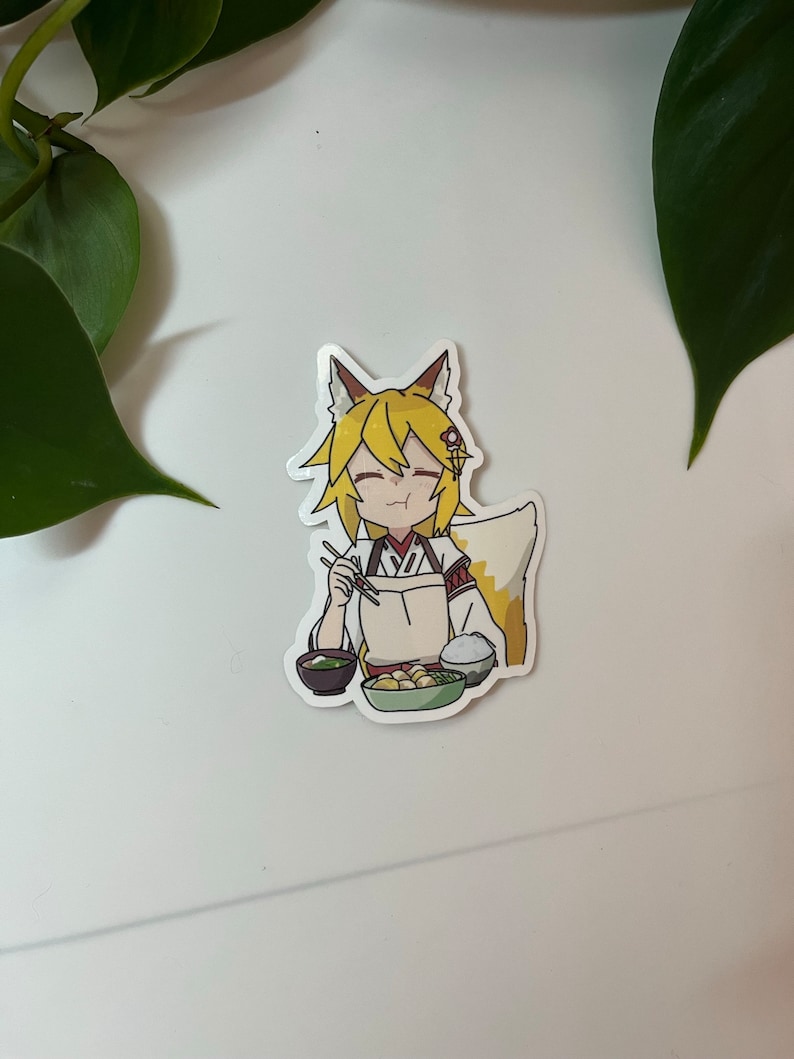 Senko Sticker - The Helpful Fox Senko-san Anime image 1