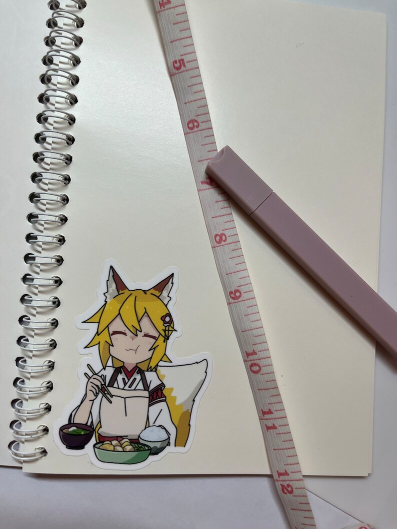 Senko Sticker - The Helpful Fox Senko-san Anime image 3