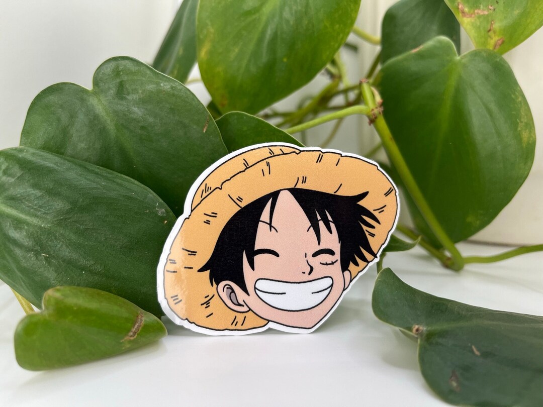Monkey D Luffy Sticker Straw Hat Luffy Sticker Luffy Sticker One Piece