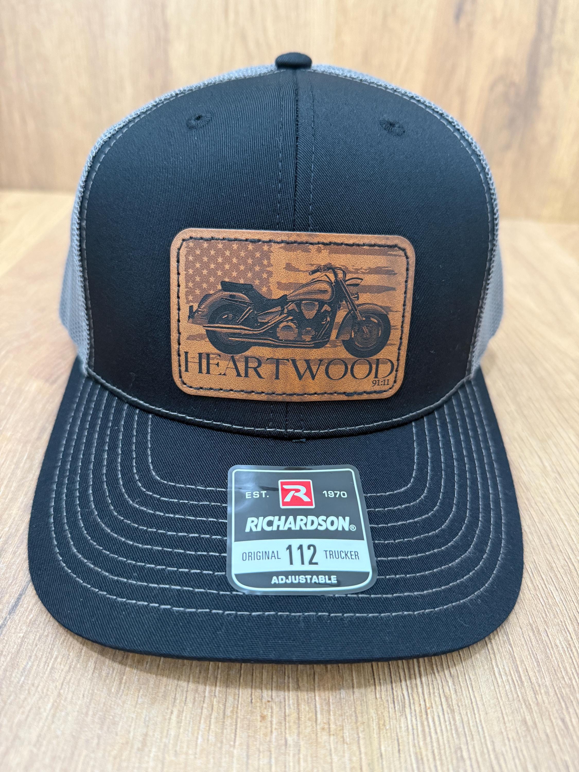 HD Biker Richardson 112 Trucker Cap Hat Mesh Snapback Harley Davidson Motorcycle ? Fresh off the press! ? Just wrapped up a slick batch of  main image 4