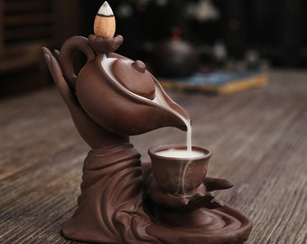 Tea State Backflow Incense Burner