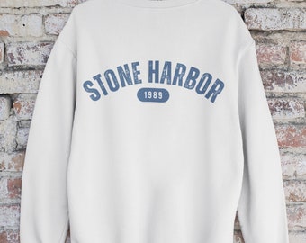 Stone Harbor Sweatshirt 1989 version NJ shore sweatshirt 1989 taylor sweatshirt new jersey crewneck swift Jersey shore east coast sweater