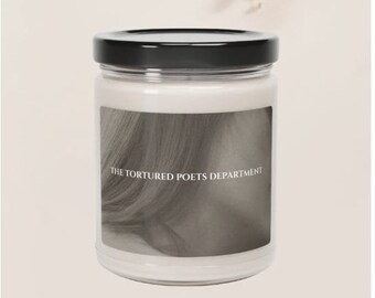 Tortured Poets Candle new album aesthetic taylor candle gift ttpd candle swift room decor candle ts11 tortured poets department aesthetic