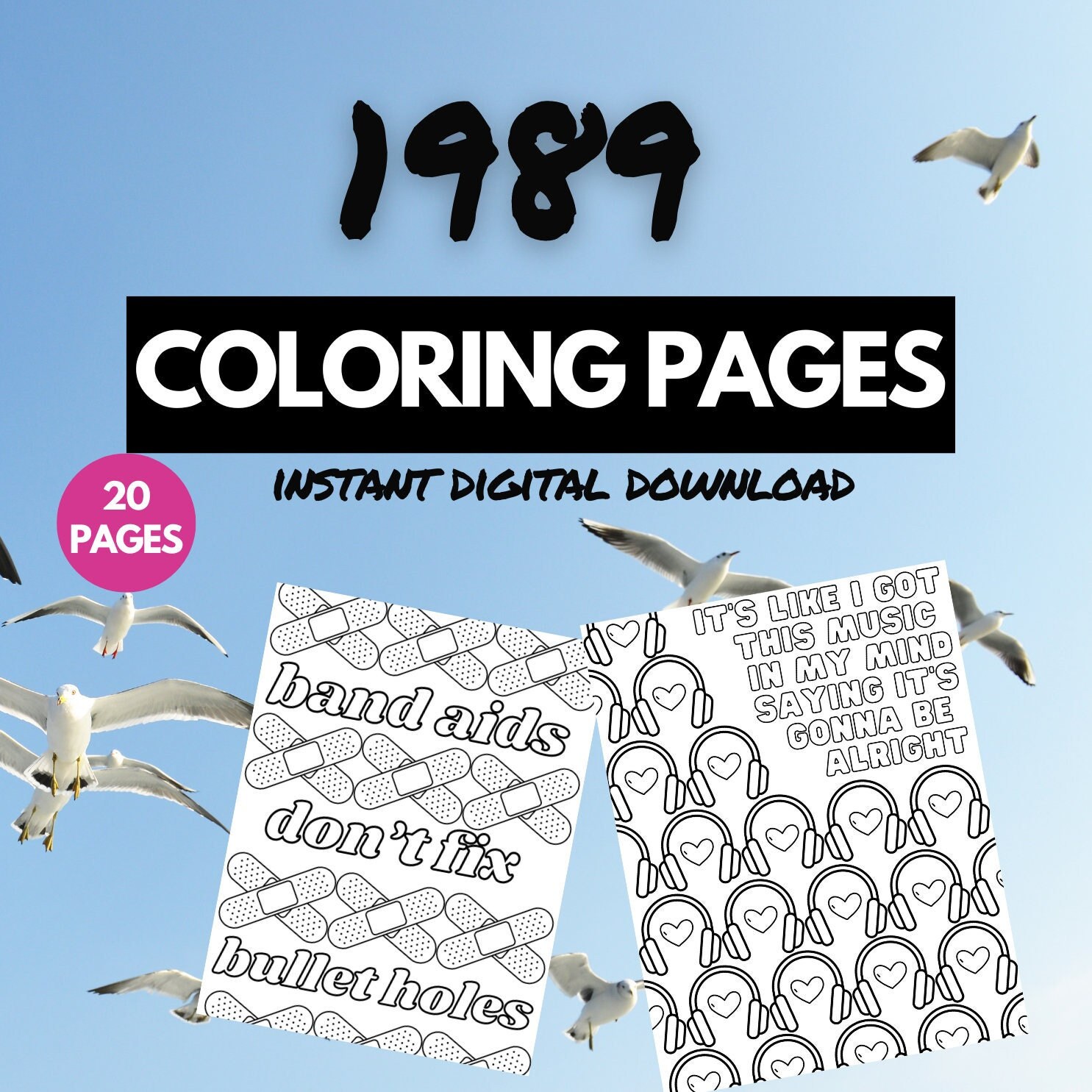 1989 (Taylor's Version), Taylor Swift, Sticker – Paper Luxe