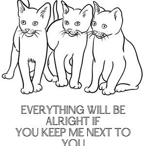 Cat Collection T Swift Coloring Pages Instant Download - Etsy