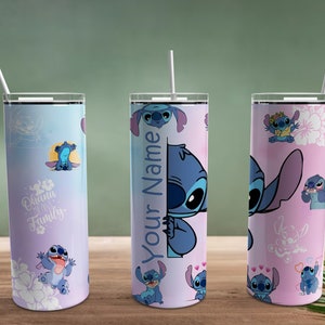 Envoltura para vaso con puntada, nombre personalizado y sublimación, vaso delgado de 20 oz, envoltura recta PNG