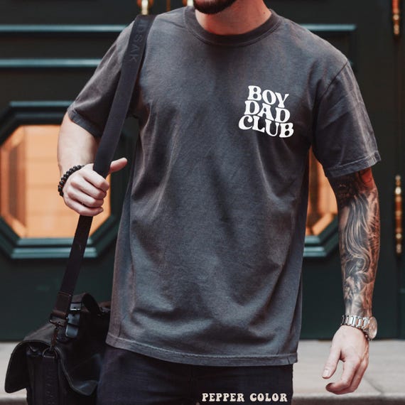 Boy Dad Club Shirt, Boy Dad Shirt, Father's day Gift, Boy Pregnancy Announcement, Dad to be, Cool Dad, Funny Husband Shirt Comfort Colors