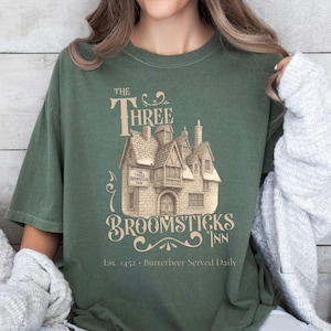 Three Broomsticks Inn Shirt, Wizard Shirt Universal Shirts, Butterbeer Shirt, Wizarding World Shirt, Wizard School Shirt Potterhead Gift, HP