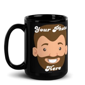 Father&#39;s Day Personalized Mug; White and Black Styles in 11oz and 15oz Sizes.