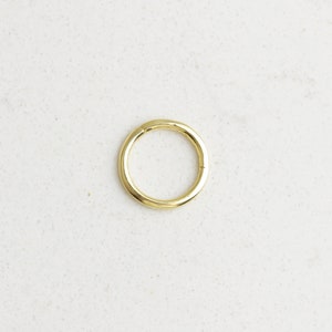 14K Solid Gold Creolen • 16G Scharnier Scharnier Tragus • Daith Conch Tragus Ohrringe • Knorpelohrring • Nasen Piercing • Ring Helix