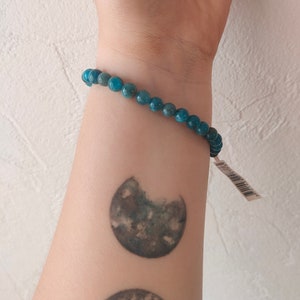 Blue Apatite Bracelet