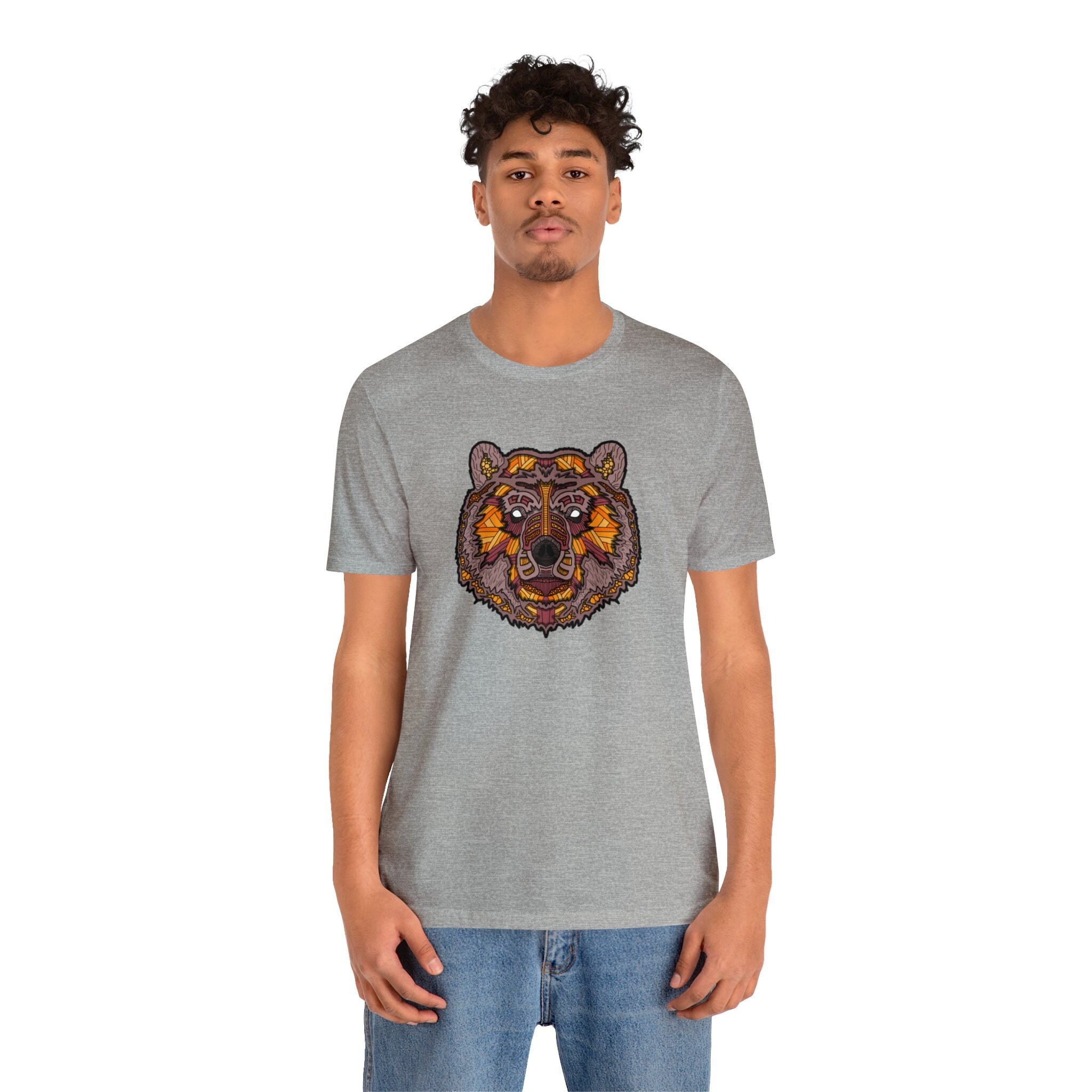 Viking Bear Unisex Jersey Short Sleeve Tee Shirt, in