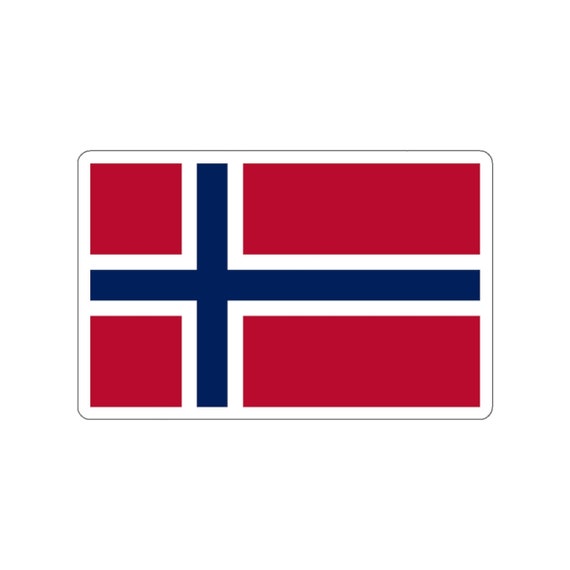 ノルウェー国旗ビニールステッカー、スカンジナビア風装飾 - Etsy 日本