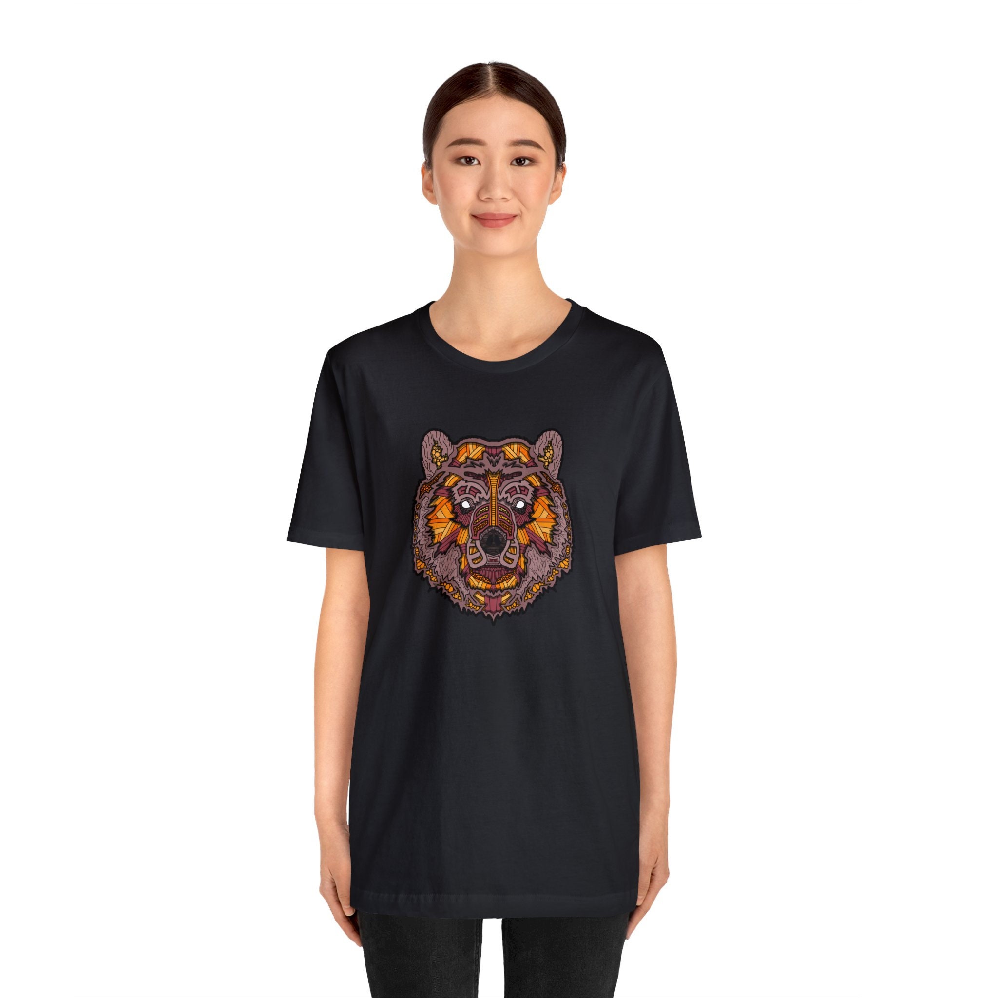 Viking Bear Unisex Jersey Short Sleeve Tee Shirt, in