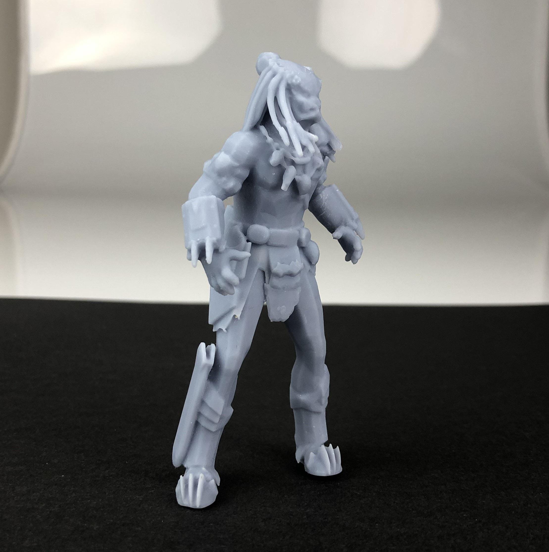PREDATOR - Resin 3D Printed Miniature Figurine All Scales 1/87 1/64 1/ ...
