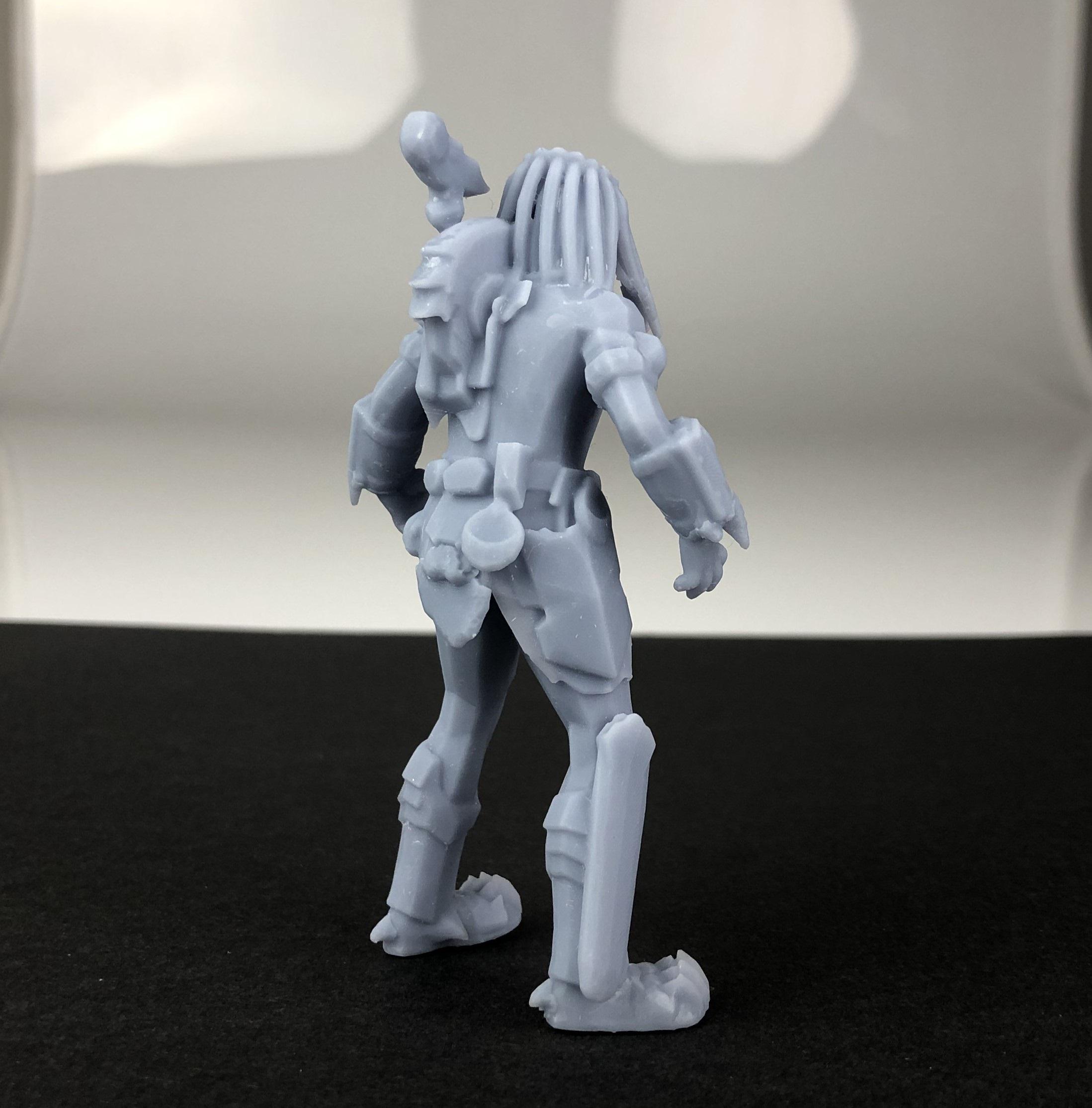 PREDATOR - Resin 3D Printed Miniature Figurine All Scales 1/87 1/64 1/ ...