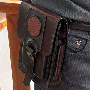 Leder Gürteltasche, Leder Gürteltasche, Leder Hüfttasche
