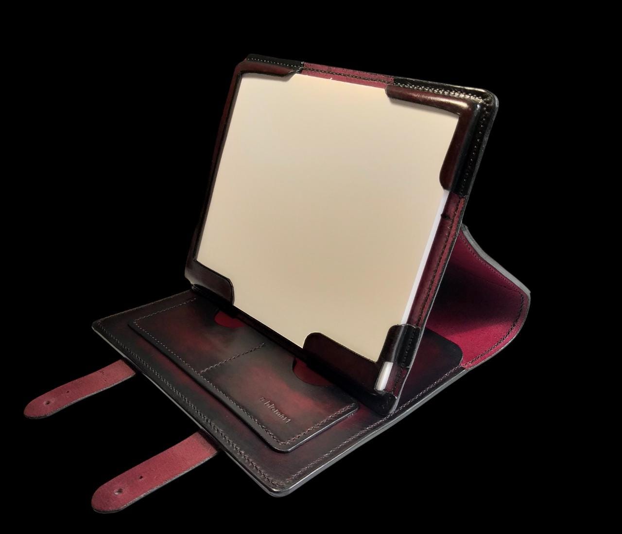 BOOX TabUltraC Pro エルゴノミクス三つ折りケース&ペンチップ BOOX Tab Ultra C Pro Magnetic case сover (Brown) :: ONYX BOOX