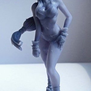 A Fantasy Warrior Fighter Girl Figurine 1/87 1/64 1/43 1/24 1/18 Scales