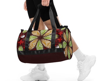 All-over print gym bag