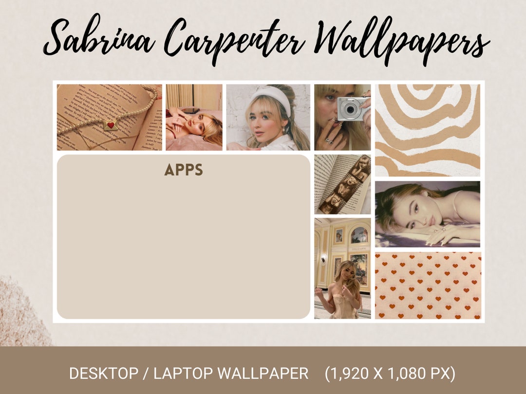 Sabrina Carpenter Themed Wallpaper iPhone Wallpapers Phone - Etsy