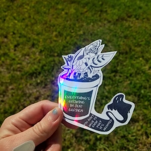 Garden Song - Phoebe Bridgers Sticker, Ghost