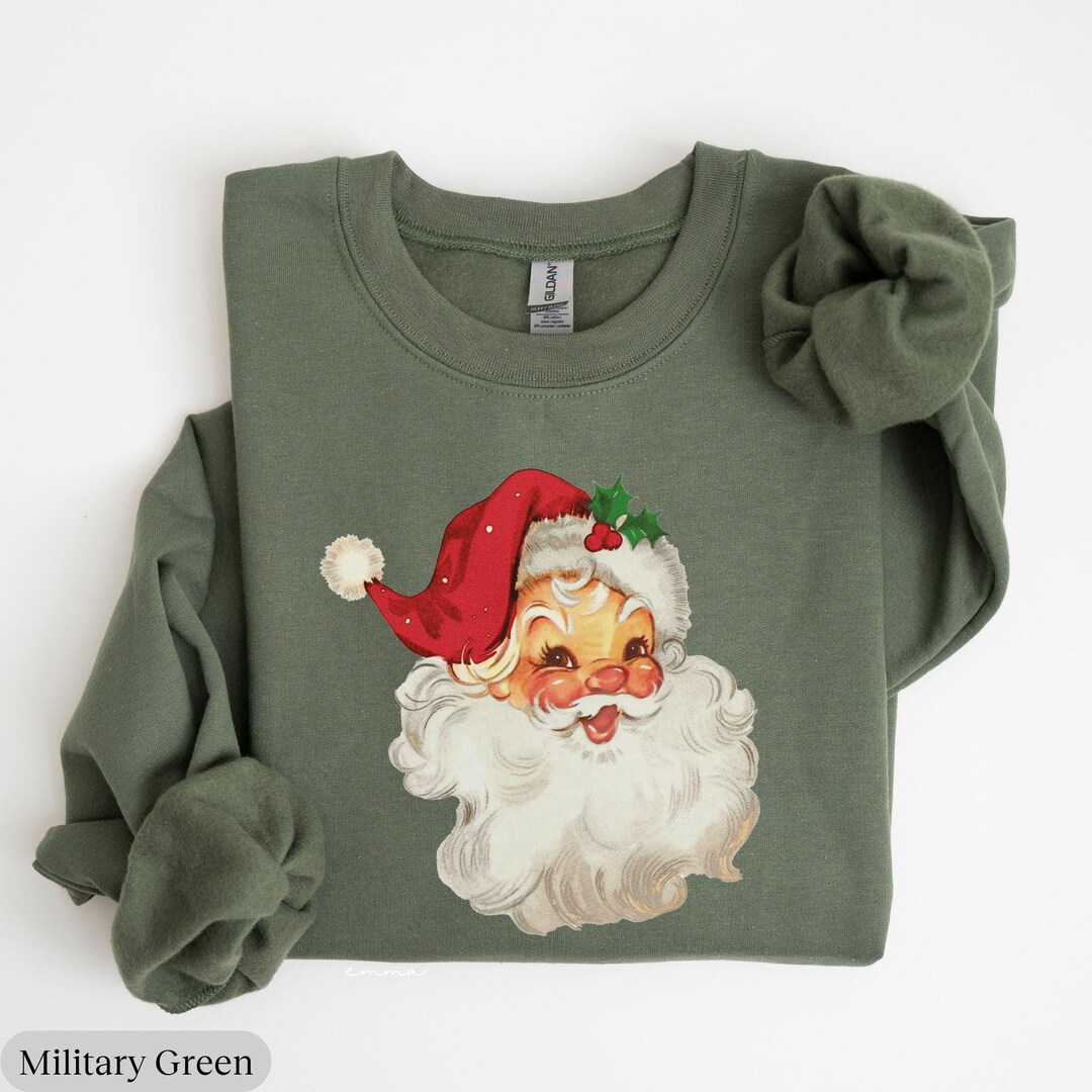 Vintage Santa Sweatshirt main image 0