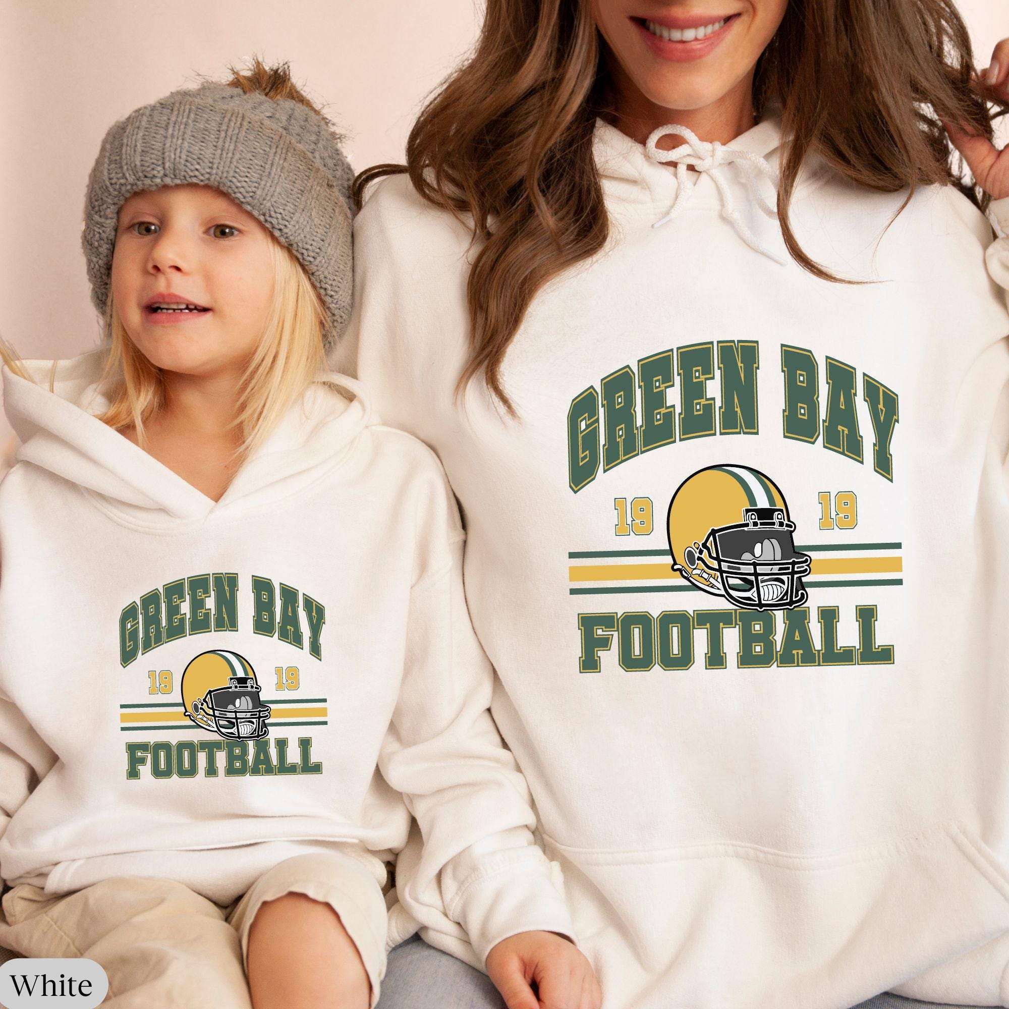 Toddler Green Bay Packer Sweatshirt Etsy
