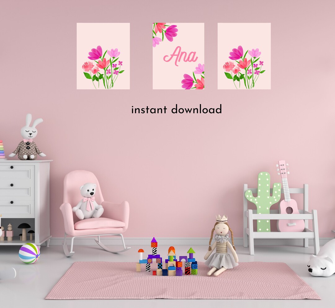 Customizable Paintings for Children's Room - Etsy