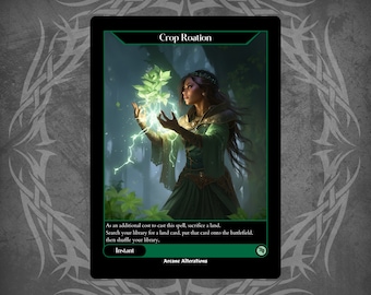 Crop Rotation - Full Art Custom Card - Etsy Canada