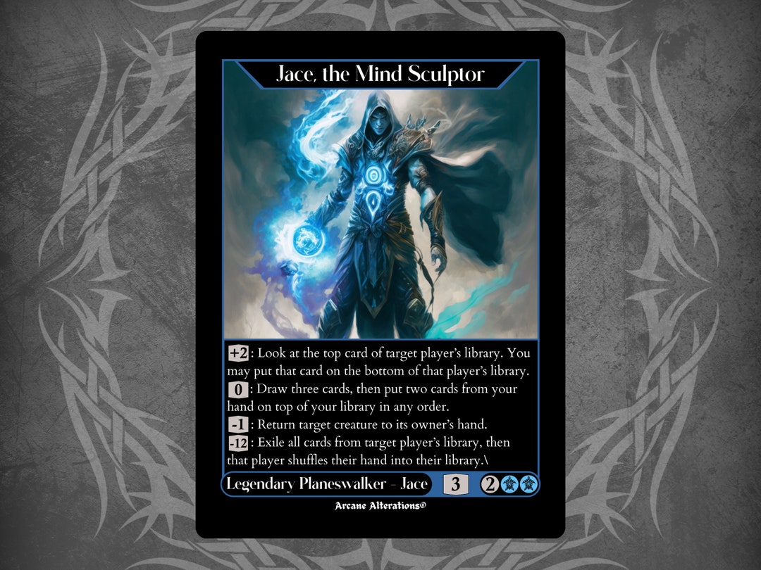 MTG Jace, the Mind Sculptor　英語版　４枚セット JaceTheMindSculptor__05211.