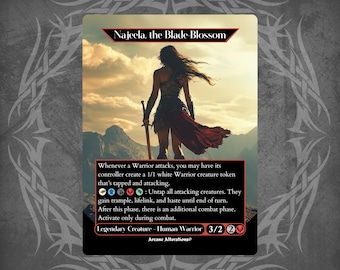 mtg najeela commander deck Mtg Commander Deck Najeela, Blade Blossom Warriors Five-Color