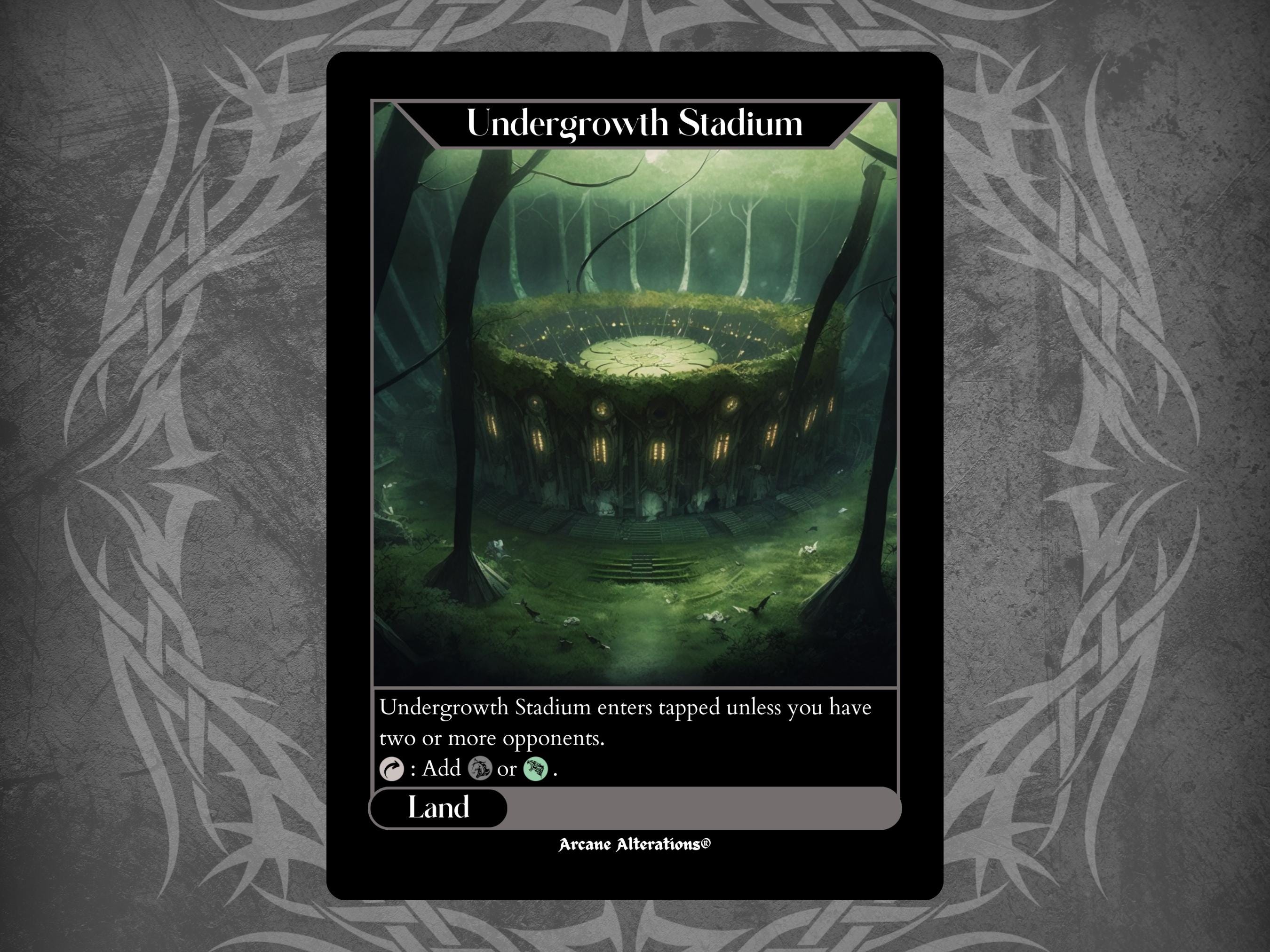 undergrowth cards mtg Undercity Upheaval (Foil Etched) [March of the Machine: The Aftermath] main image 0