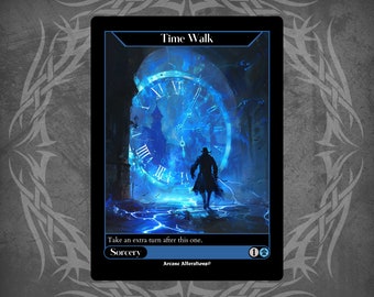 Time Walk - Full Art Custom Card - Etsy