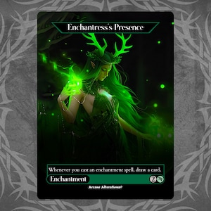 Enchantress&#39;s Presence - Proxy Full Art Custom Card