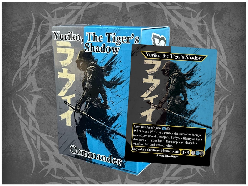 Yuriko Games Yuriko, the Tiger's Shadow Commander Fully Custom Proxy Deck - Etsy