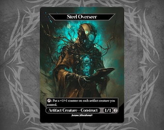 Supervisor de acero - Tarjeta personalizada con arte completo de proxy