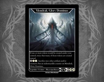 Mondrak, Glory Dominus - Full Art Custom Card