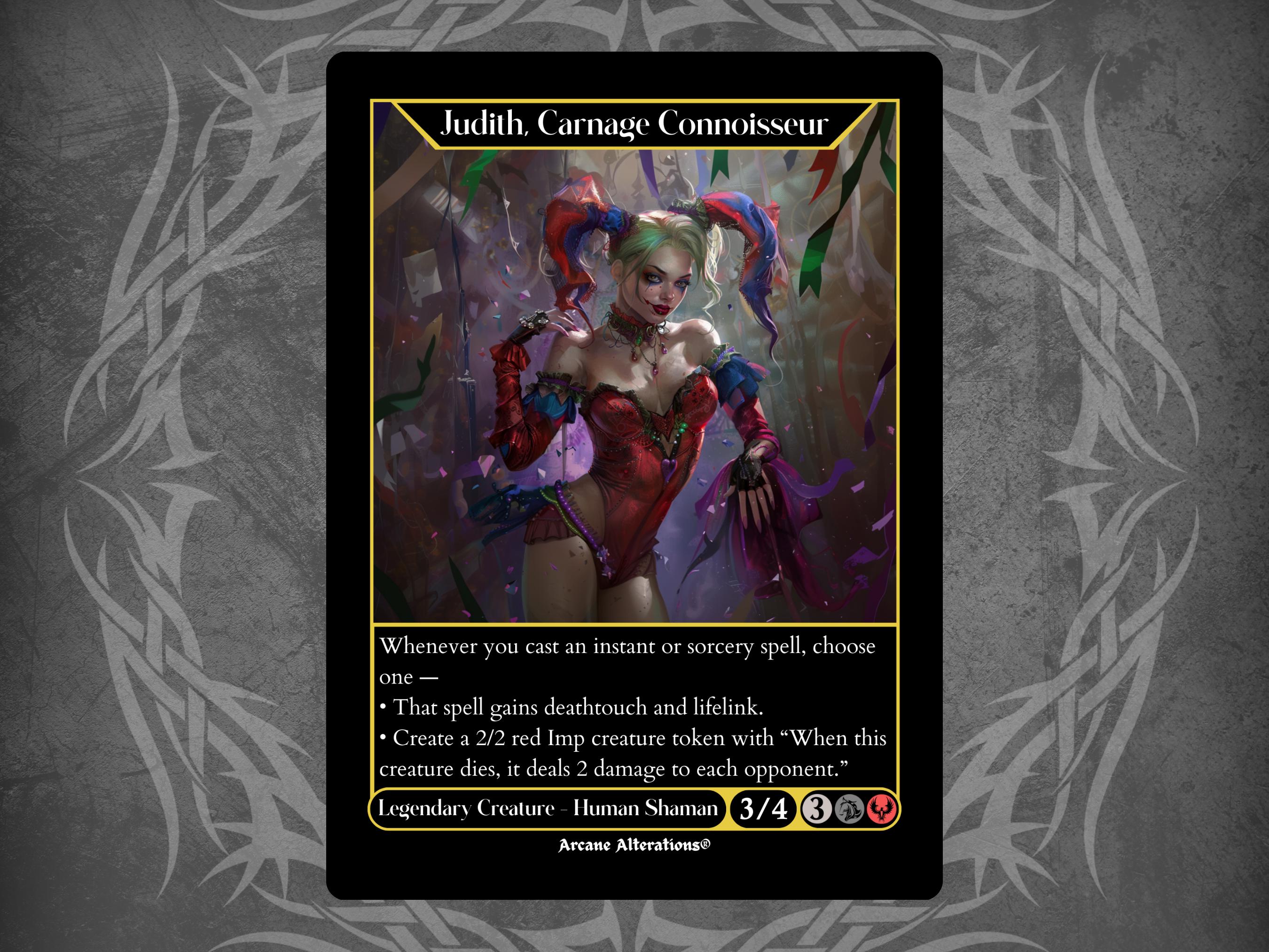 Carnage Interpreter 4枚セット MTG Marvel's Spider-Man Variants: Carnage, Crimson Chaos (0227