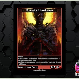 Professional Face-Breaker - Full Art Custom Card