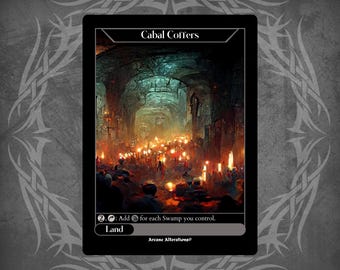 Cabal Coffers - Full Art Custom Card