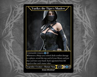 yuriko mtg final fantasy Yuriko, the Tiger's Shadow Final Fantasy: Through the Ages (FCA) #60 Scryfall Magic: The Gathering Search