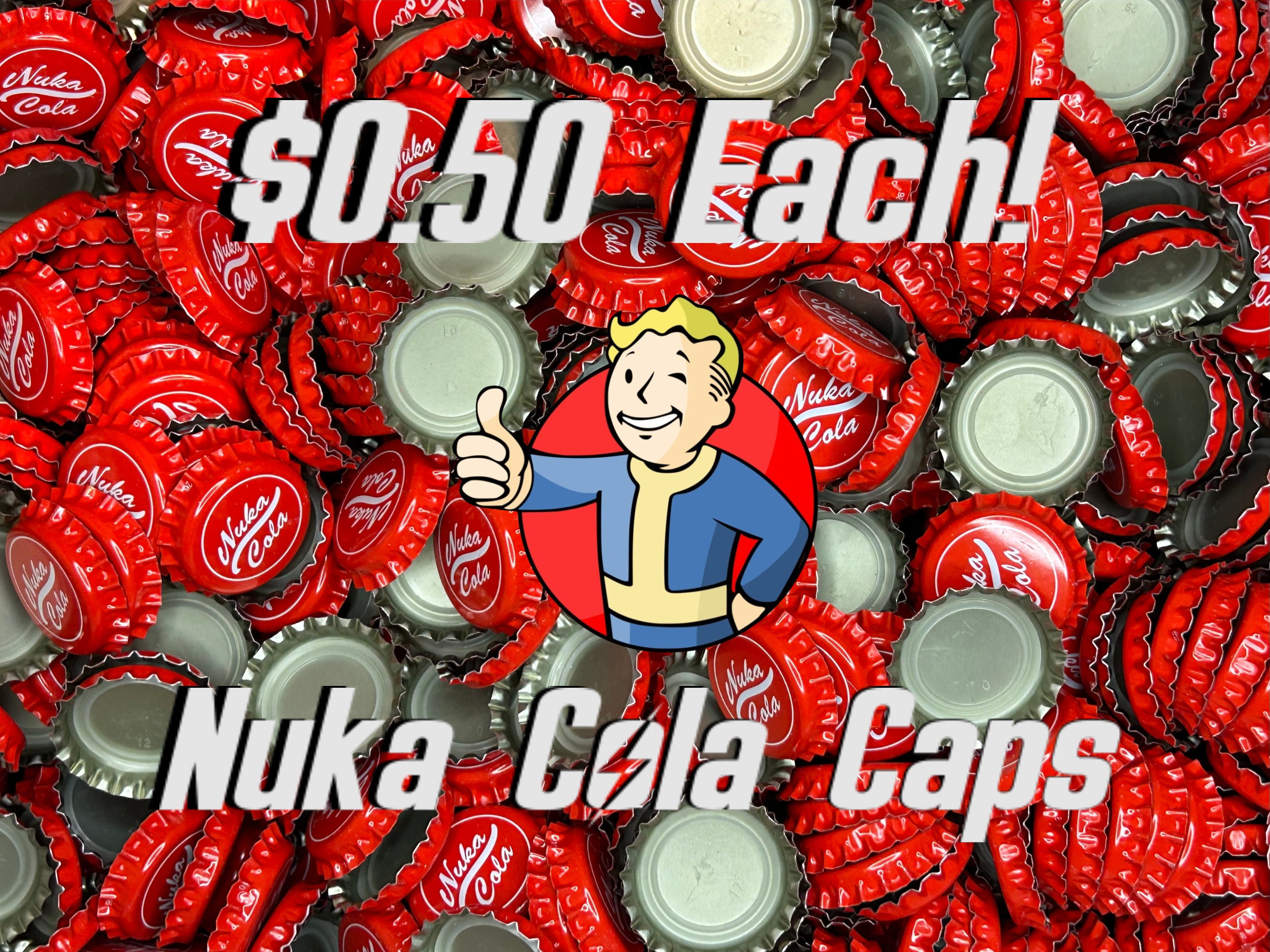 Fallout 4』「ヌカコーラ」キャップ風マグネット＆ボトル
