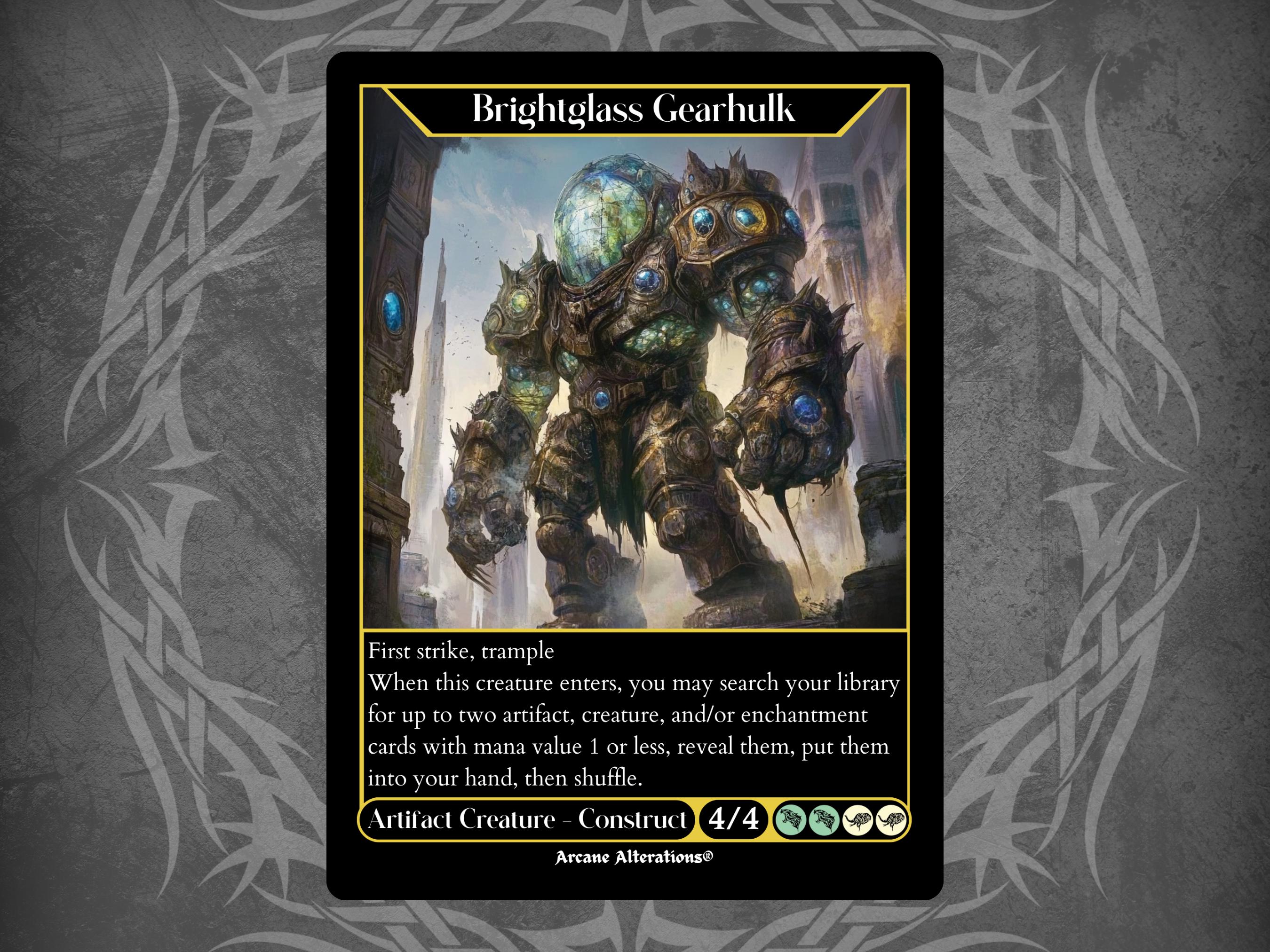 mtg gearhulk cards Masterpiece Noxious #3 [Kaladesh Invention] then draws a card Combustible Gearhulk - Foil -