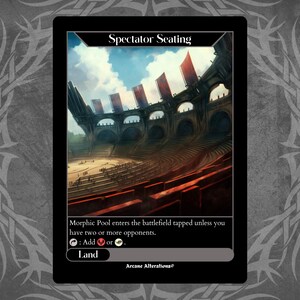 Spectator Seating - Full Art Custom Card
