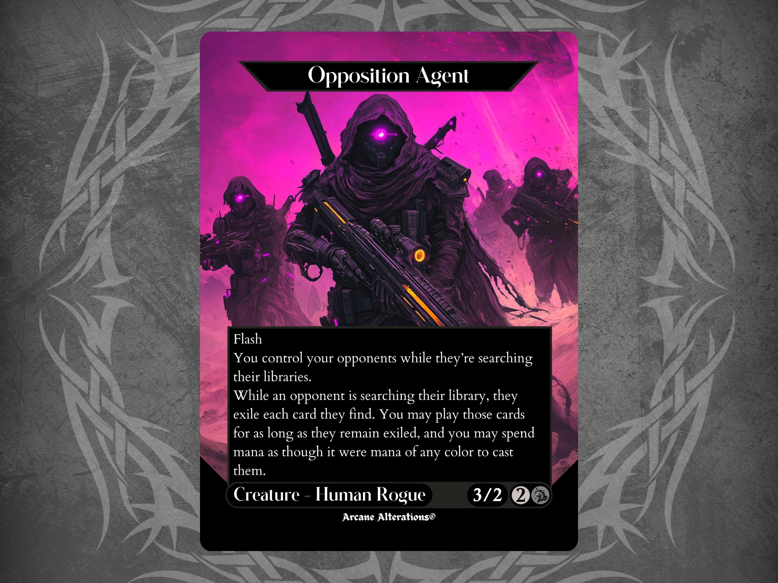 MTG Opposition Agent 英語版 foil Opposition Agent [CMR] Foil 【BIGWEB | MTG】日本最大級の激安